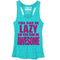 Women's CHIN UP Lazy or Awesome Racerback Tank Top