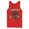 Men's Jurassic Park I Survived Scratch Tank Top