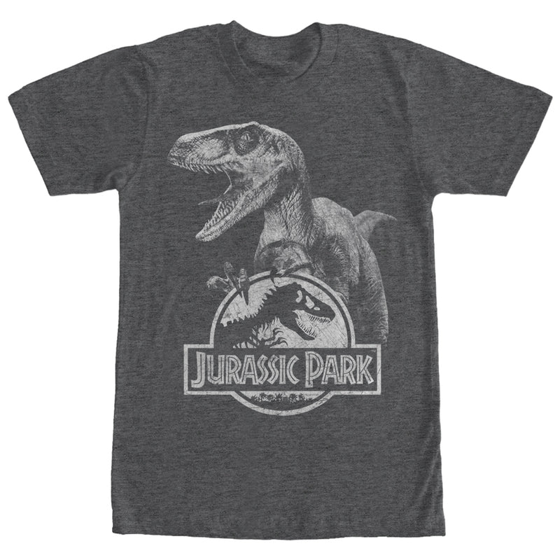 Men's Jurassic Park Raptor Logo T-Shirt