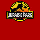 Boy's Jurassic Park Logo Outlined T-Shirt