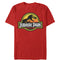 Men's Jurassic Park Logo Outlined T-Shirt