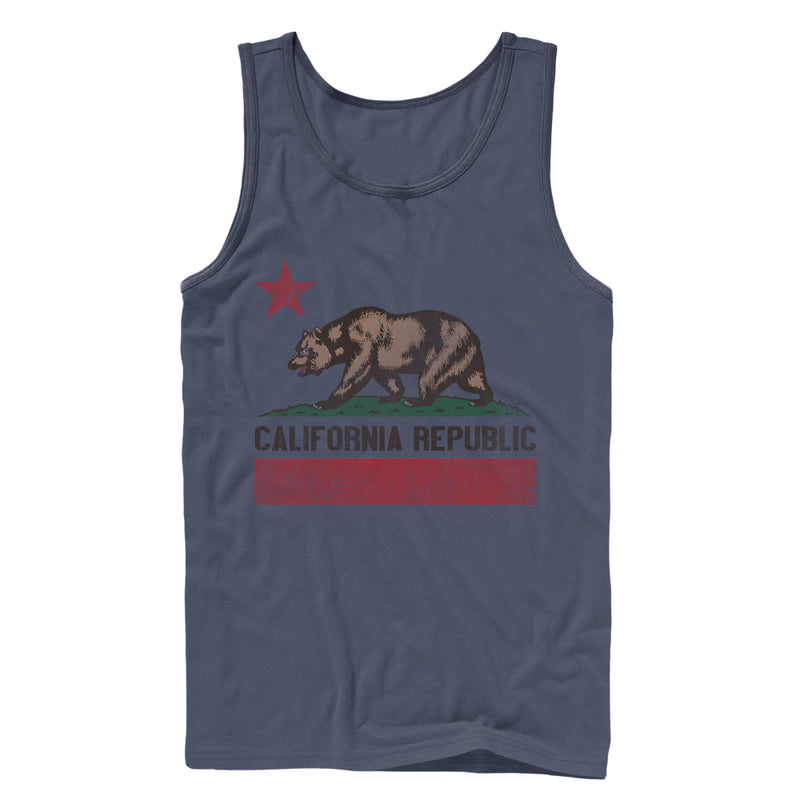 Men's Lost Gods California Flag Tank Top