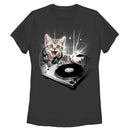 Women's Lost Gods DJ Space Kitten T-Shirt