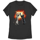 Women's Lost Gods Cat High Five Explosion T-Shirt