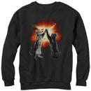 Men's Lost Gods Cat High Five Explosion Sweatshirt