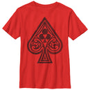 Boy's Lost Gods Spade Club Heart Diamond T-Shirt