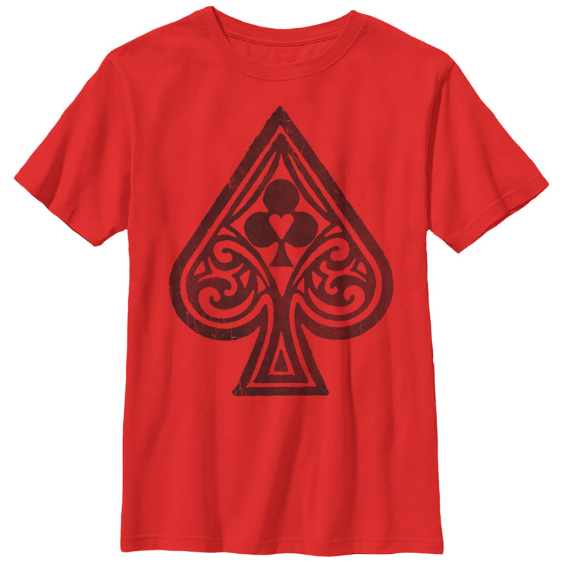 Boy's Lost Gods Spade Club Heart Diamond T-Shirt