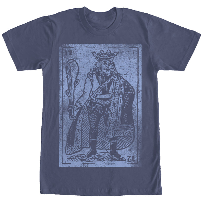 Men's Lost Gods Distressed King Card T-Shirt