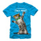 Men's Lost Gods Check Meowt Cat T-Shirt