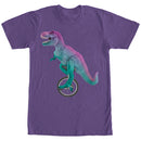 Men's Lost Gods Unicycle Dinosaur T-Shirt