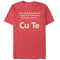 Men's Lost Gods Valentine's Day Periodic Table T-Shirt