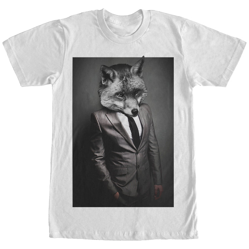 Men's Lost Gods Suit Up Fox Man T-Shirt