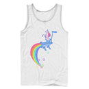 Men's Lost Gods Rainbow Unicorn Meat Tank Top