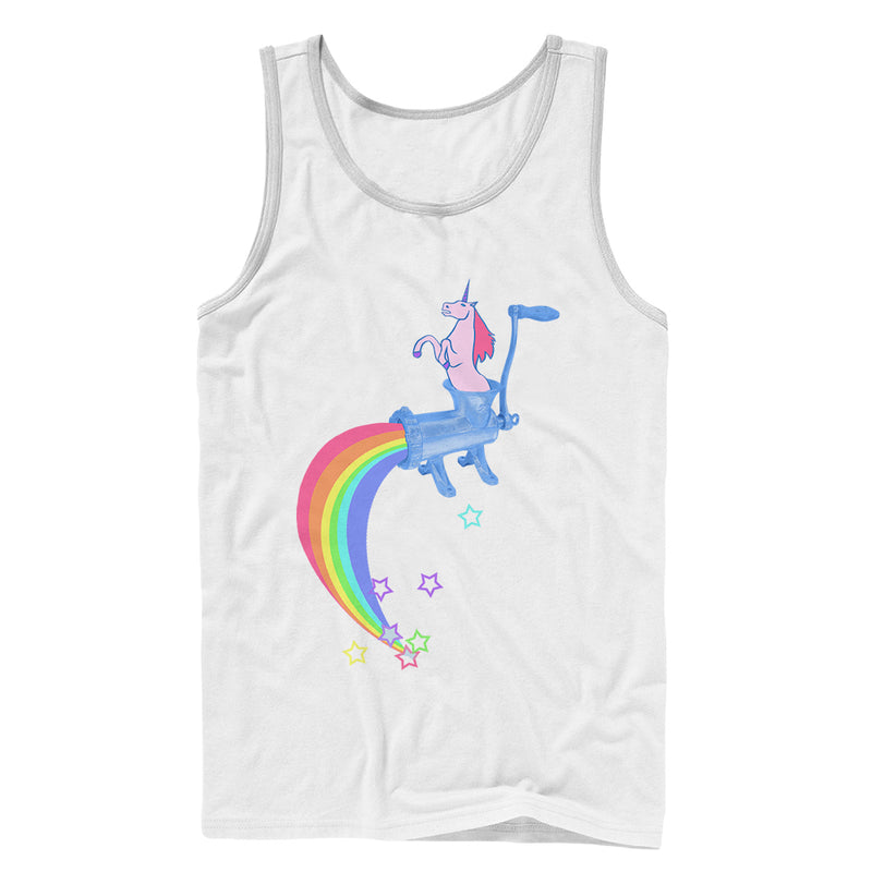 Men's Lost Gods Rainbow Unicorn Meat Tank Top