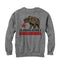 Men's Lost Gods Hungry California Republic Bear Sweatshirt