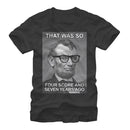 Men's Lost Gods Hipster Abe Lincoln T-Shirt