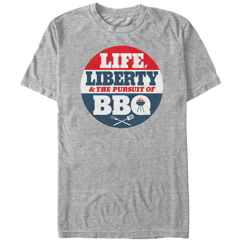 Men's Lost Gods Life, Liberty and Pursuit of BBQ T-Shirt