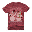 Men's Lost Gods Jolly Holiday Snowmen T-Shirt