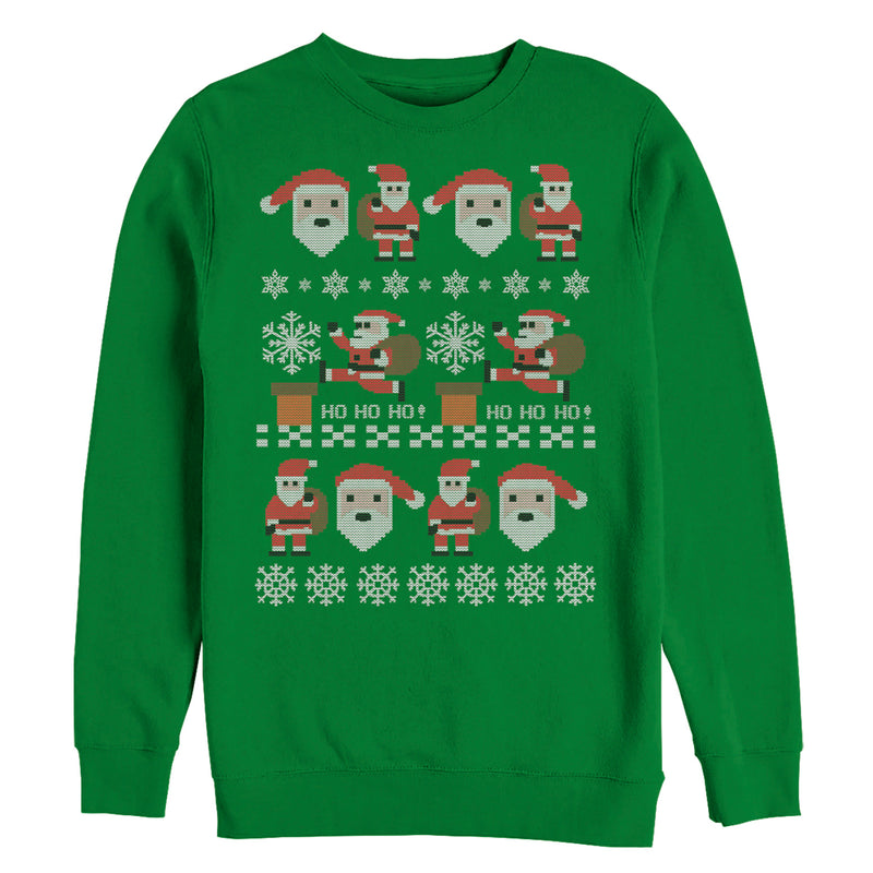 Men's Lost Gods Ugly Christmas Santa Claus Sweatshirt