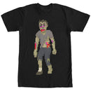Men's Lost Gods Halloween Pixelated Zombie T-Shirt