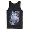 Men's Lost Gods Boombox Cat and Unicorn Space Song Tank Top