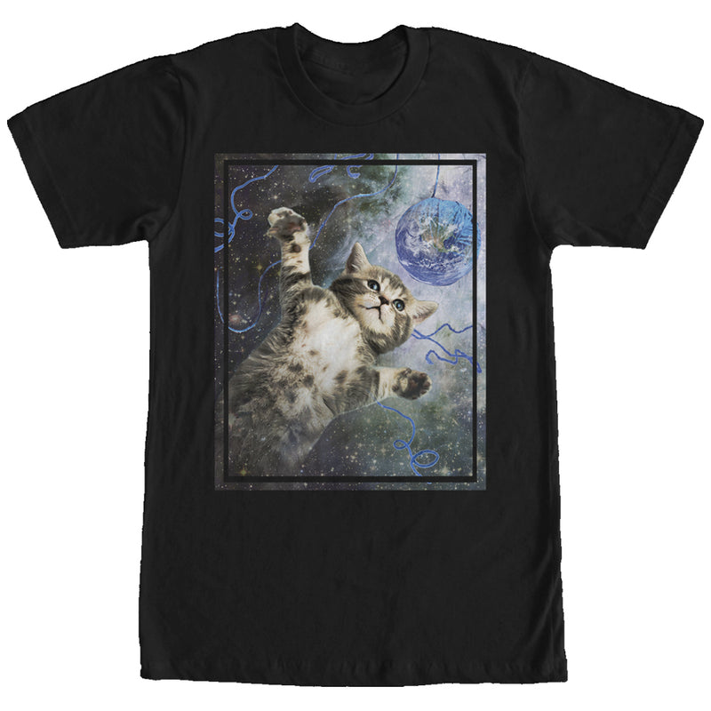 Men's Lost Gods Space Yarn Cat T-Shirt