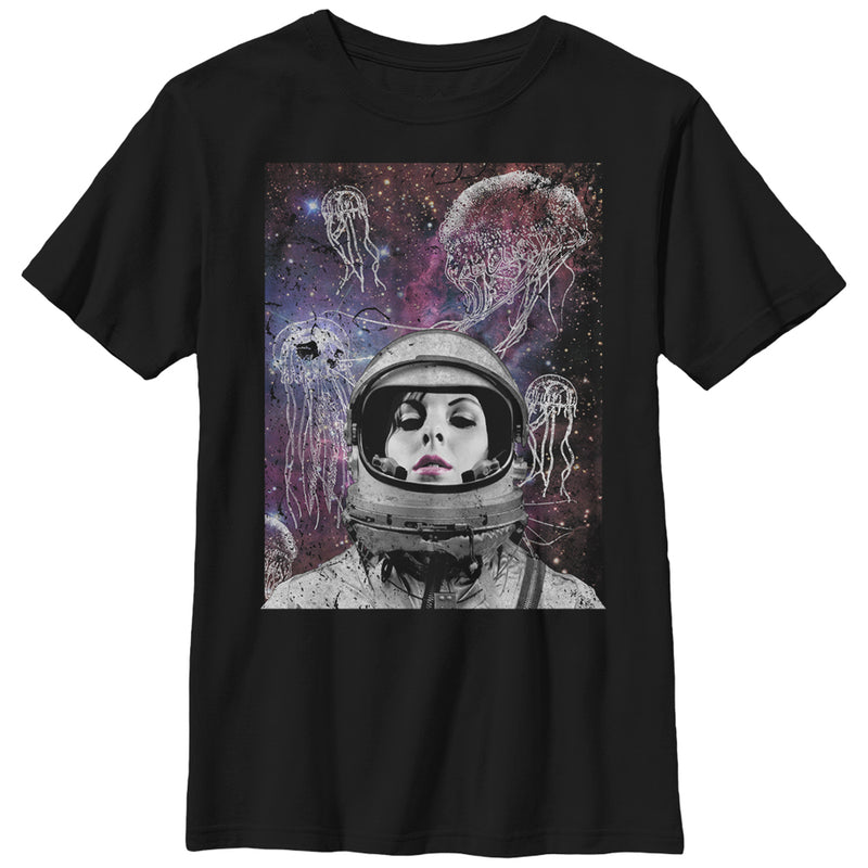 Boy's Lost Gods Jellyfish Astronaut T-Shirt