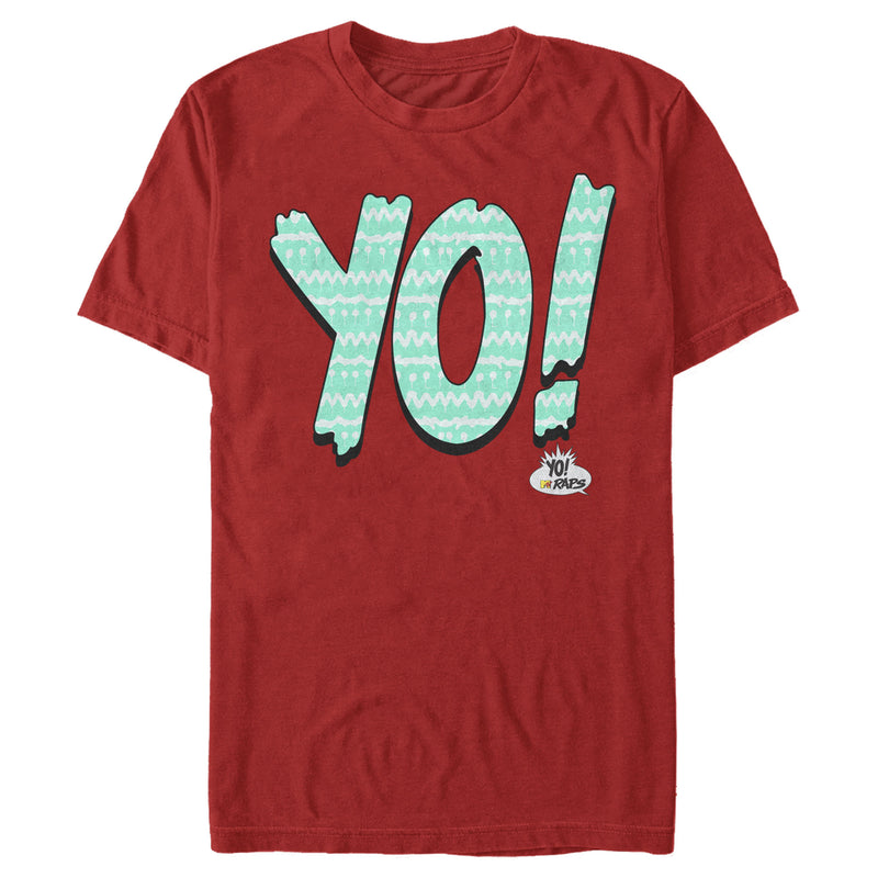 Men's MTV Yo Raps Pajama Print T-Shirt