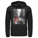 Men's Nintendo Mario Manhole Pull Over Hoodie