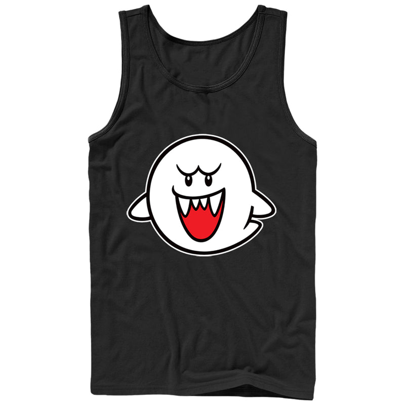 Men's Nintendo Mario Boo Ghost Tank Top