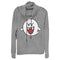 Junior's Nintendo Mario Boo Ghost Cowl Neck Sweatshirt