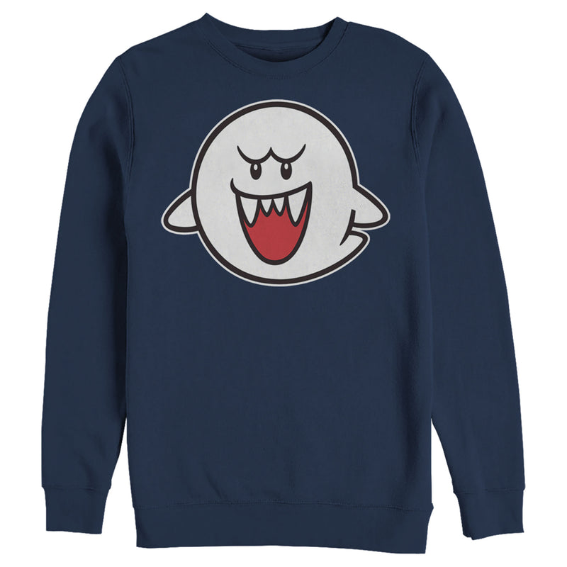 Men's Nintendo Mario Boo Ghost Sweatshirt