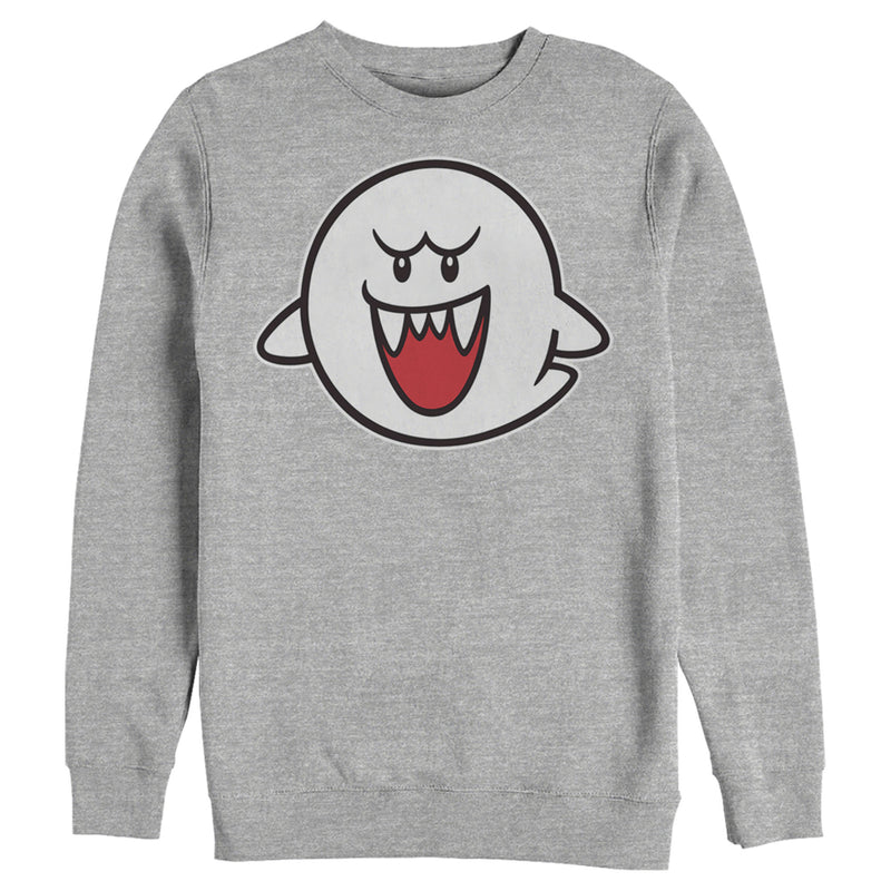 Men's Nintendo Mario Boo Ghost Sweatshirt