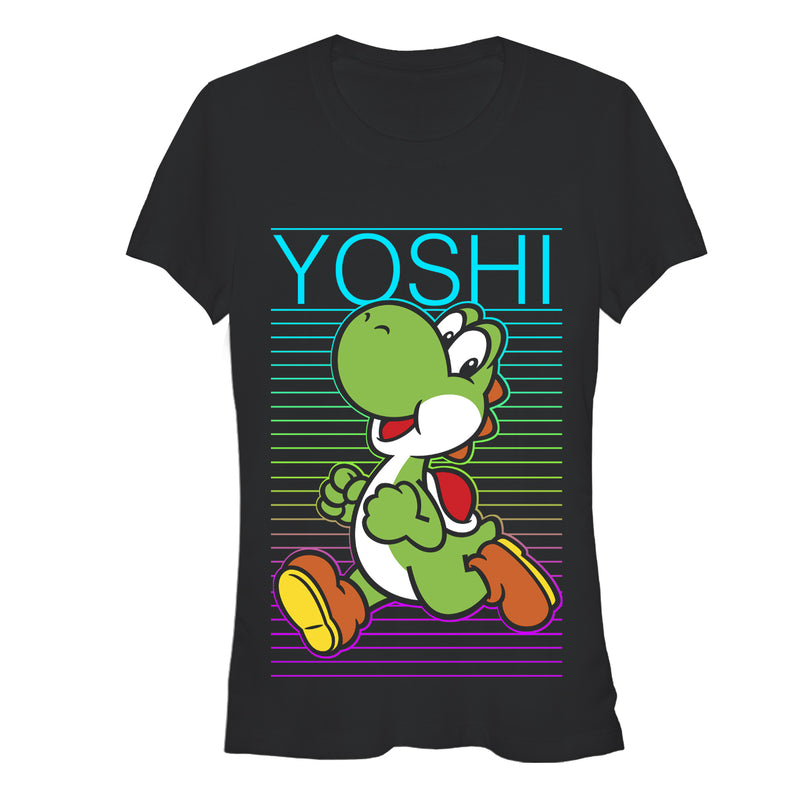 Junior's Nintendo Yoshi Run T-Shirt