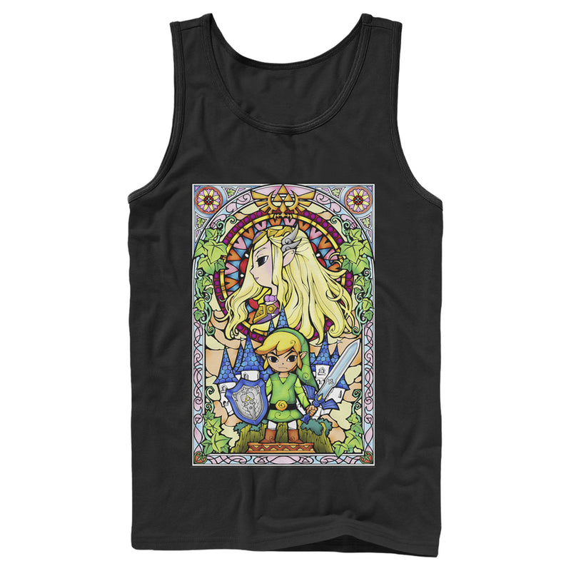 Men's Nintendo Legend of Zelda Glass Tank Top