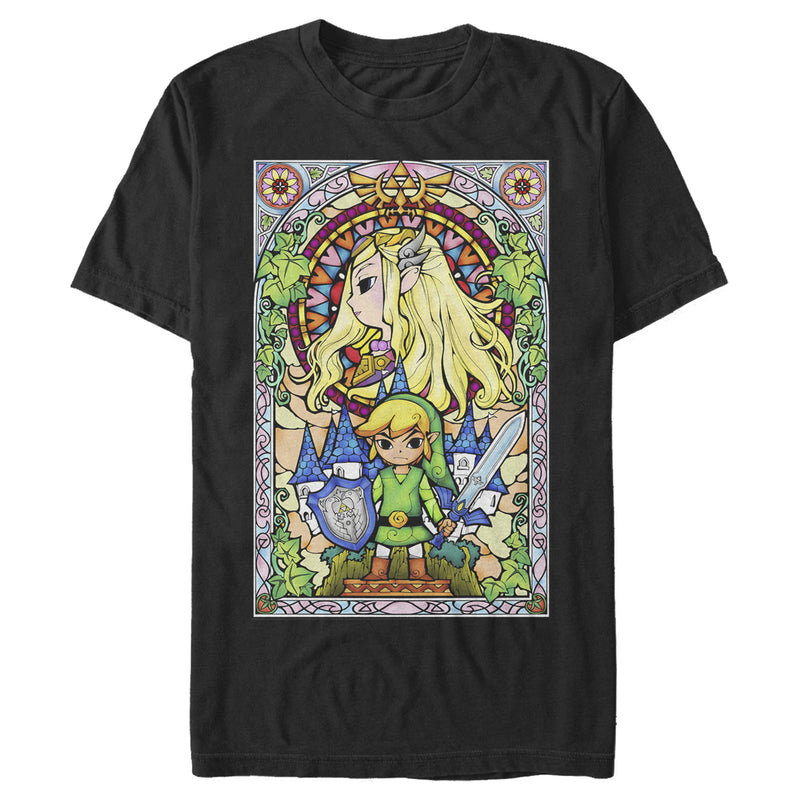 Men's Nintendo Legend of Zelda Glass T-Shirt