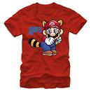 Men's Nintendo Mario Racoon Tail T-Shirt