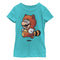 Girl's Nintendo Tanooki Racoon Mario T-Shirt