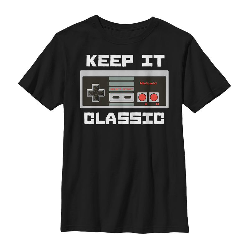 Boy's Nintendo NES Classic Controller T-Shirt