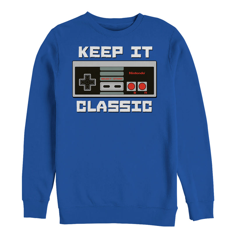 Men's Nintendo NES Classic Controller Sweatshirt