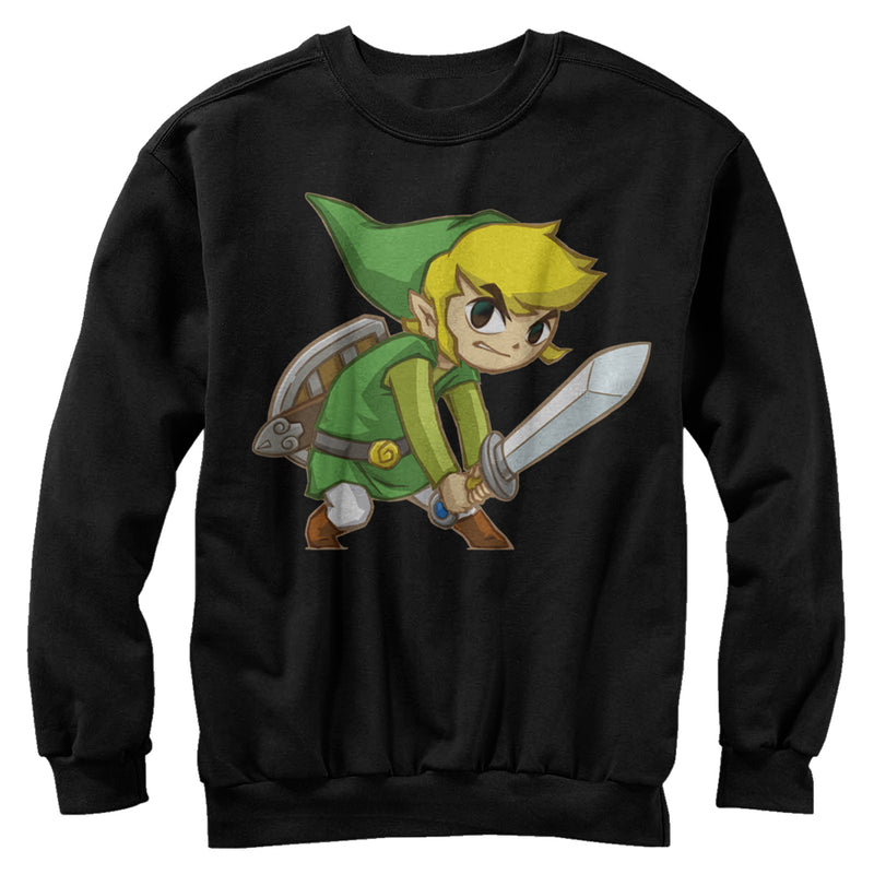 Men's Nintendo Legend of Zelda Spirit Tracks Link Sweatshirt