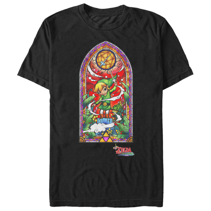 Men's Nintendo Legend of Zelda Wind Waker Window T-Shirt