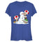 Junior's Nintendo Toad Snowman T-Shirt