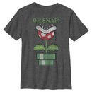 Boy's Nintendo Mario Piranha Oh Snap T-Shirt