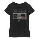 Girl's Nintendo Old School NES Controller T-Shirt