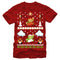 Men's Nintendo Ugly Christmas Super Mario T-Shirt