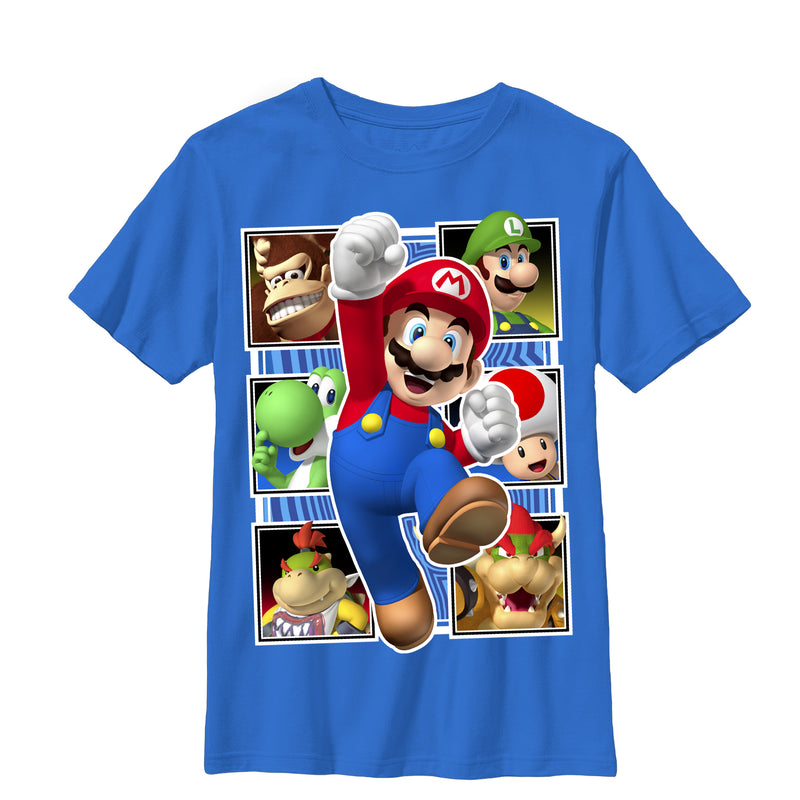Boy's Nintendo Mario Number One T-Shirt