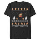 Men's Nintendo Ugly Christmas Mario Coin T-Shirt