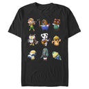 Men's Nintendo Animal Crossing Favorite Characters T-Shirt