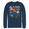 Men's Nintendo Super Mario Jump Long Sleeve Shirt